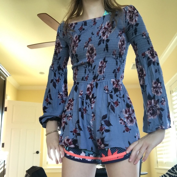 Blue Romper - Picture 2 of 4